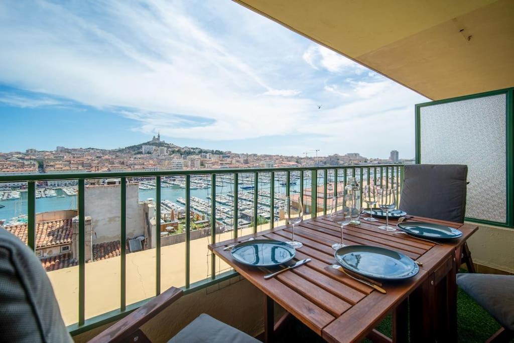 Terrace Apartment Old Port Exceptional View Marsilia Exterior foto