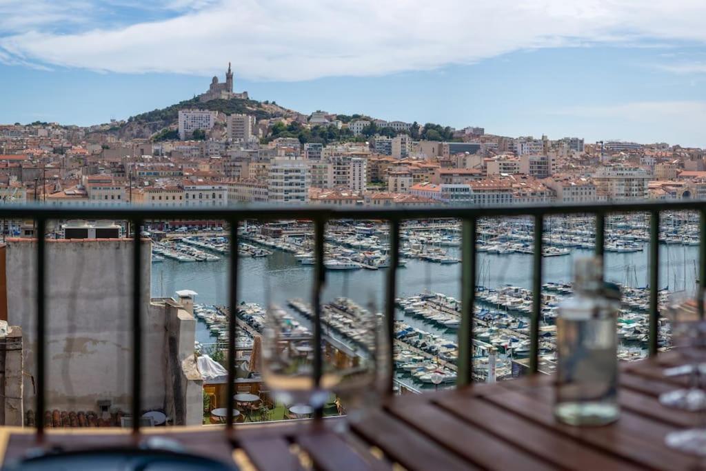 Terrace Apartment Old Port Exceptional View Marsilia Exterior foto